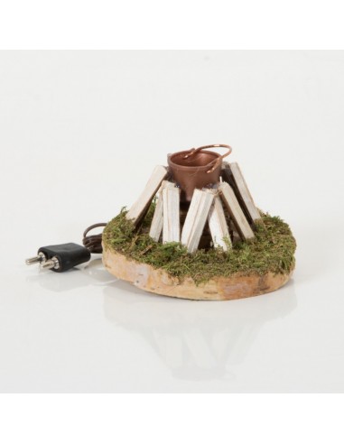 Feuerstelle Kupfertopf