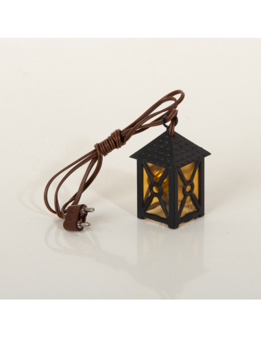 Laterne Kunststoff gelb