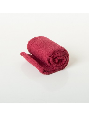 Rebgaze, hellrot eingefärbt