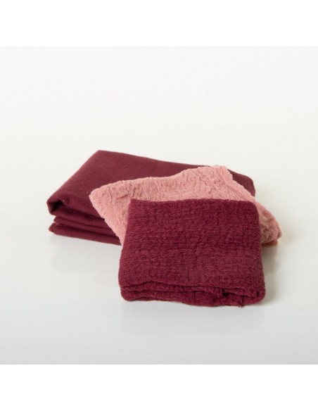 Königsstoff lachs-braun 