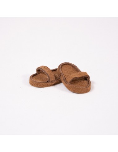 Sandalen klein hellbraun
