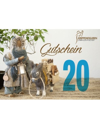 Gutschein 20.–
