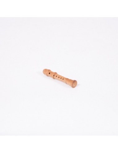 Blockflöte braun