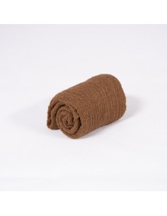 Rebgaze, haselnuss eingefärbt