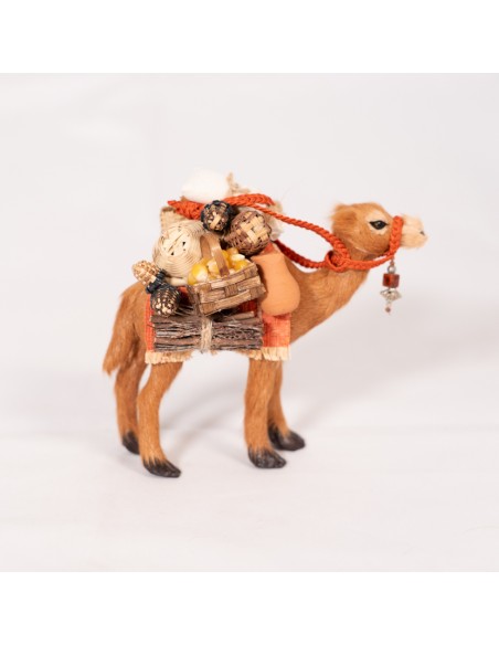 Dromedar beladen, stehend